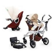 2012 Orbit Baby Stroller Travel System G2 с Кроватки Cradle G2 Mocha