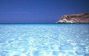 Лучший пляж 2013 г Lampedusa,  Italy.
