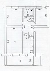 Срочно Своя 3/2/4 Сергели,  Спутник-4 