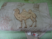 Новое двуспальное одеяло из верблюжьей шерсти,  в упаковке 