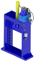 Гидравлик гильотиналар сотилади - қаттиқ турдаги полимерларни кесиш 